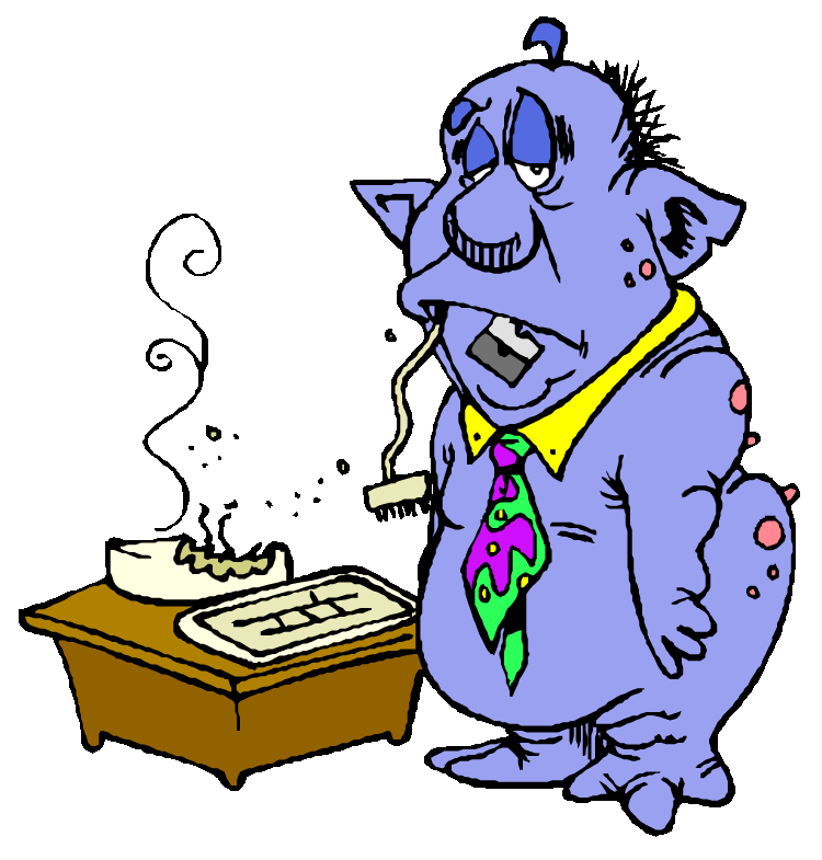 computer viruses cartoon. Computer Spyware Cartoon